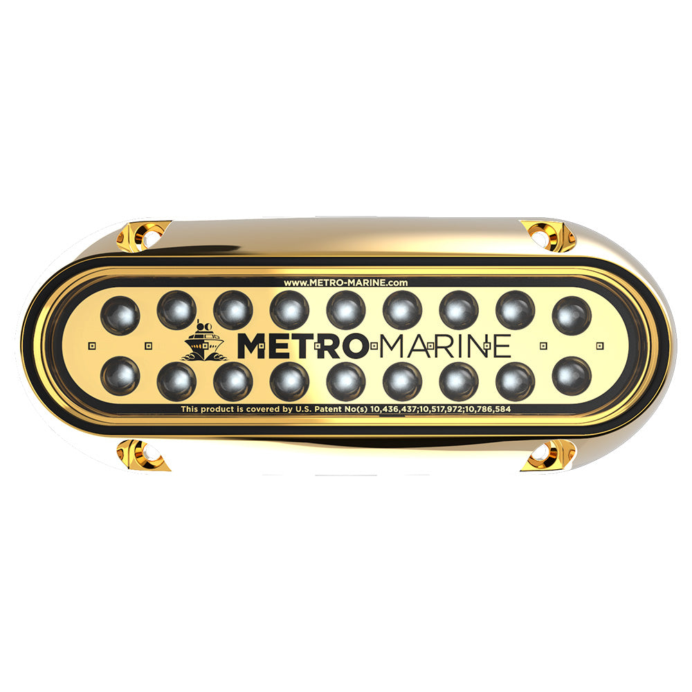 Metro Marine High-Output Elongated Underwater Light w/Intelligent Monochromatic LED's - Blue, 45? Beam