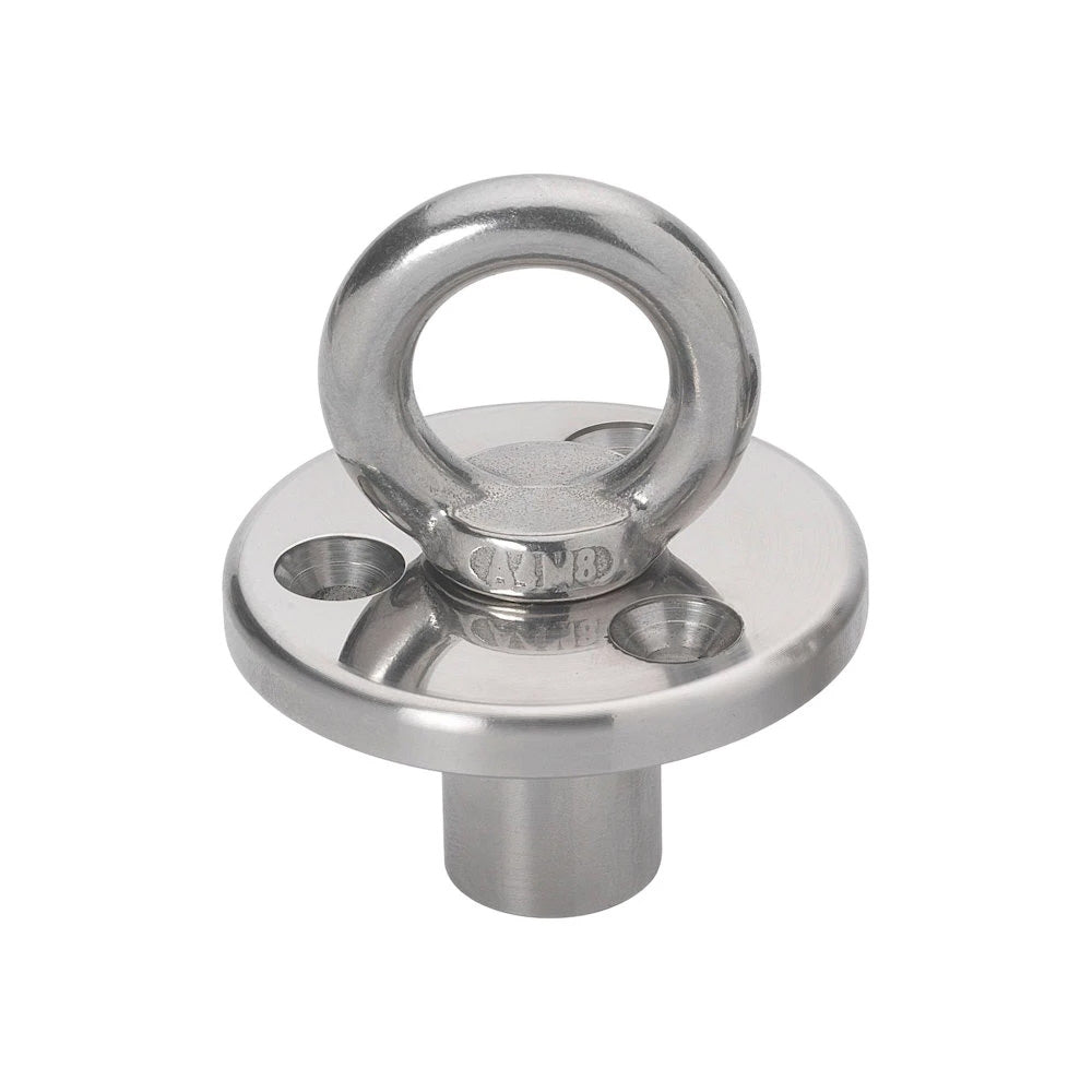 Barton Deck Plate w/Fixing & Eye w/Blanking Plug - M8 Eye