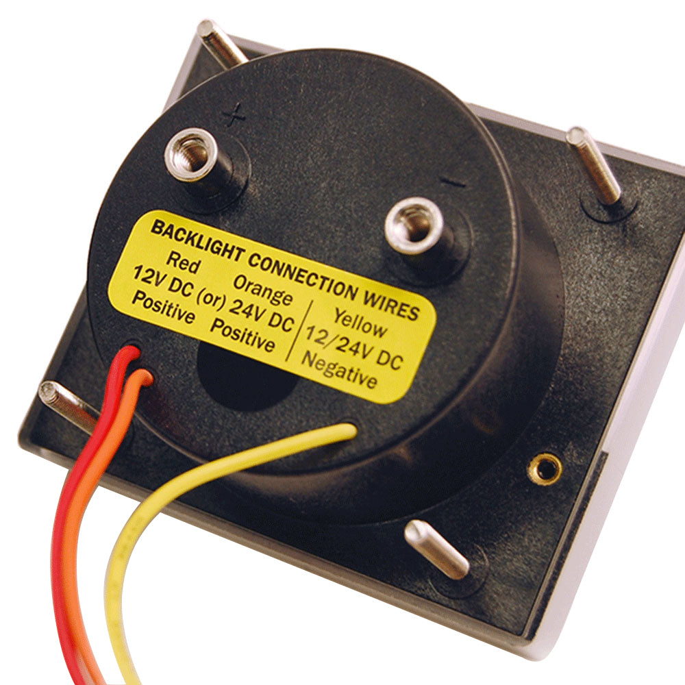 Blue Sea 8252 DC Zero Center Analog Ammeter - 2-3/4" Face, 50-0-50 Amperes DC