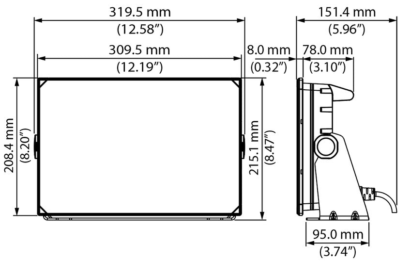 Simrad NSX3012 12" MFD No Transducer