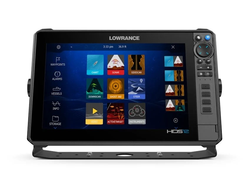 Lowrance HDS12 Pro 12" MFD C-Map US & Canada Active Imaging HD 3In1