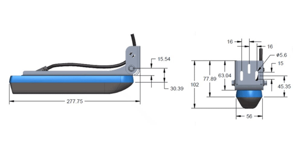 Lowrance Active Imaging HD3in1 Transducer