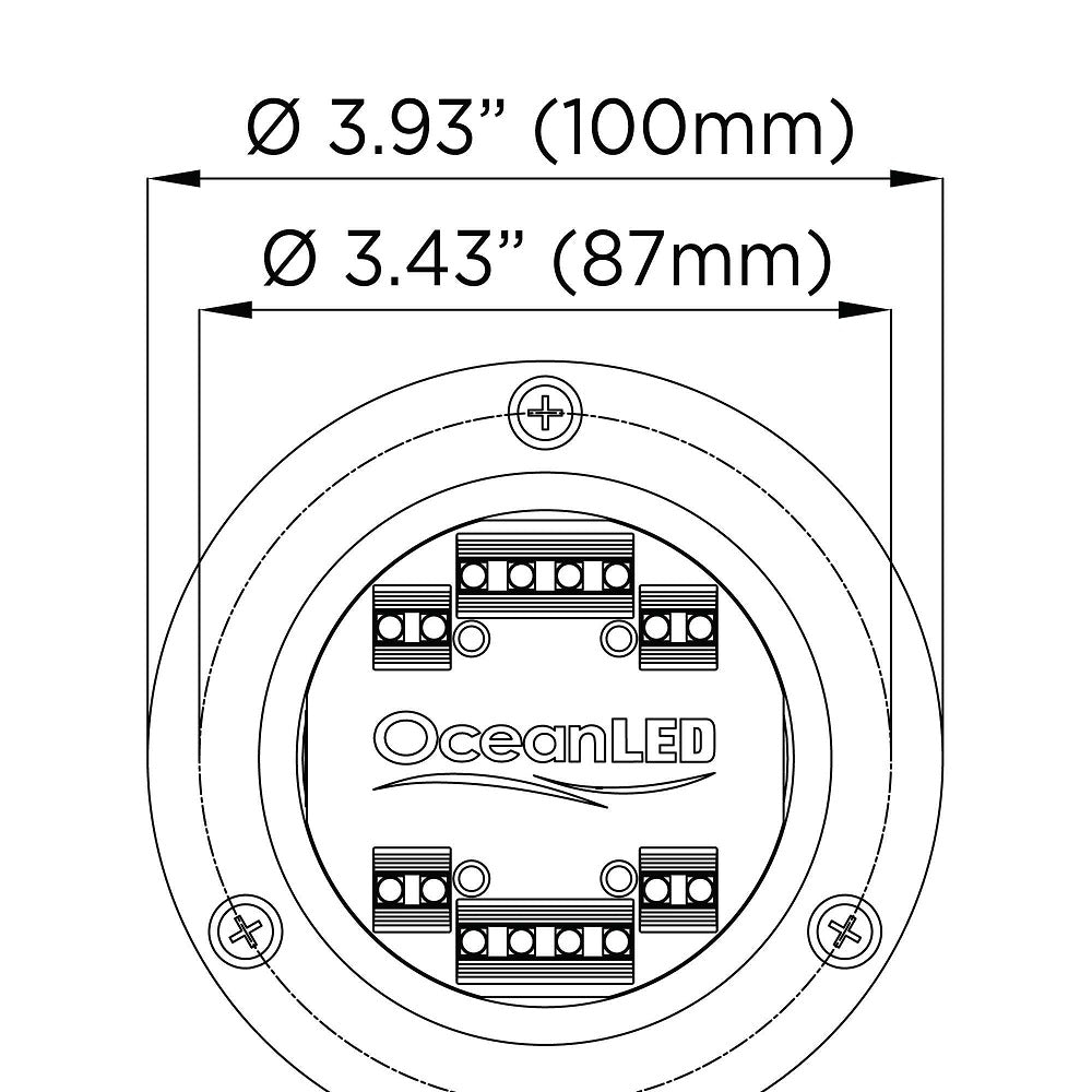 OceanLED Sport S3116S Blue 16 LED