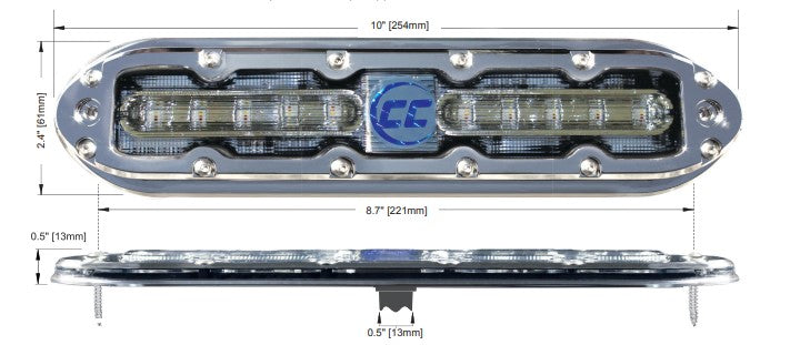 Shadow Caster SCM10 Underwater LED Light Full Color