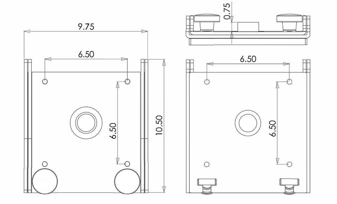 Seaview PMH8 8" Hinge