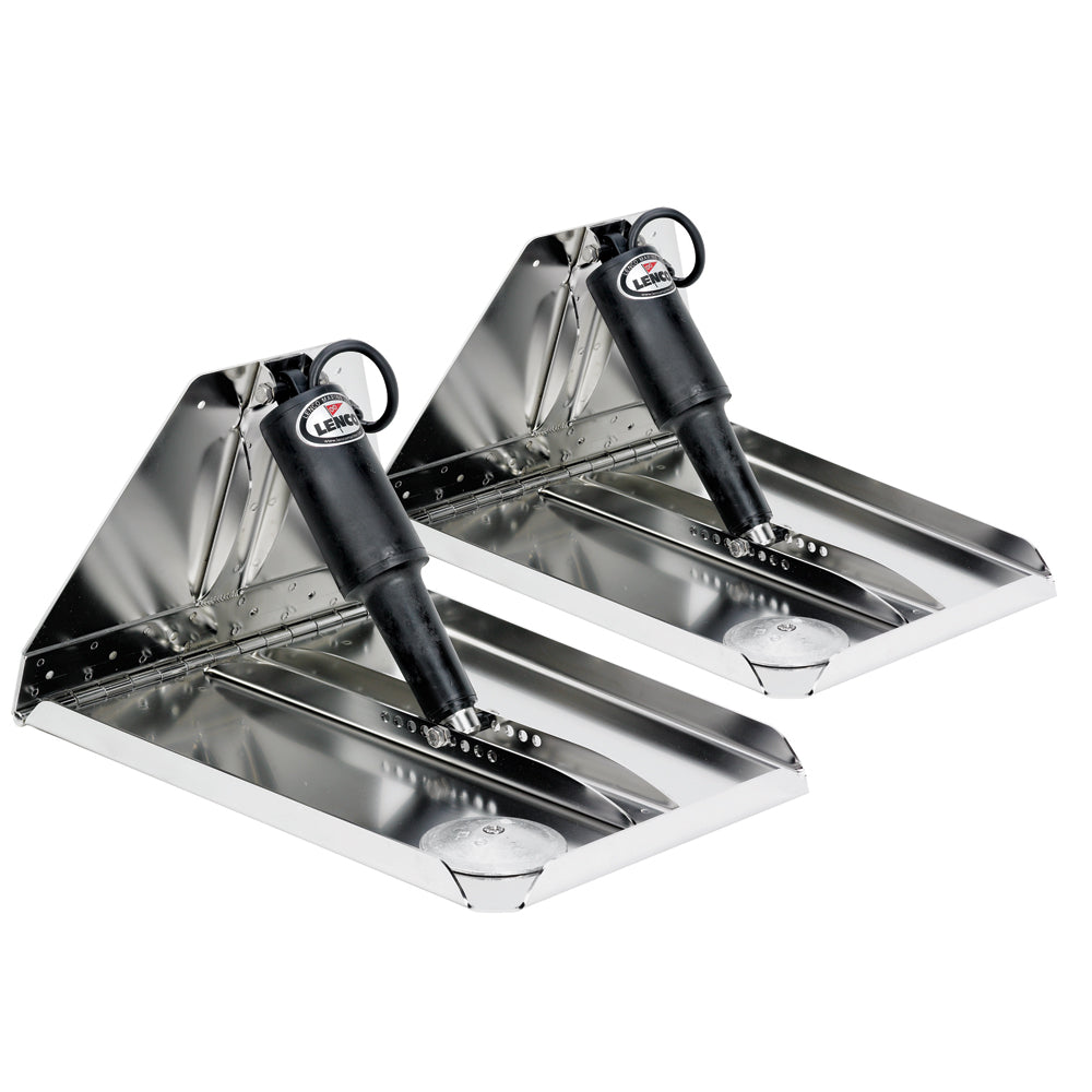 Lenco 14"x12" Heavy Duty Trim Tab Kit 12v Requires Switch