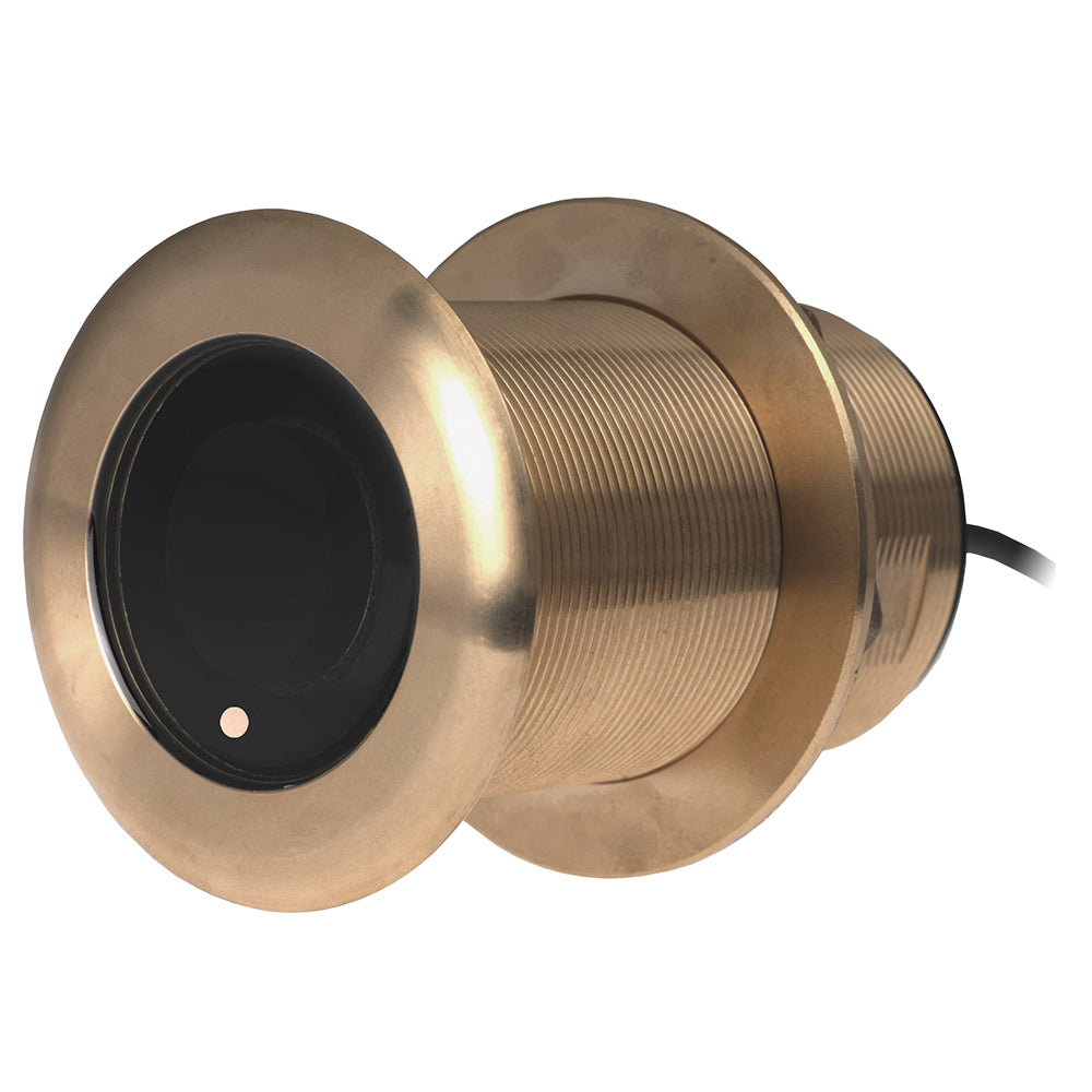 Raymarine B75H Bronze 0? Low Profile D/T Thru-Hull Transducer - 600W CHIRP