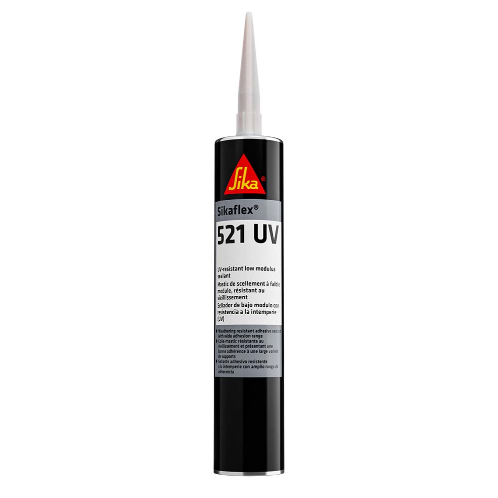 Sika Sikaflex? 521UV UV Resistant LM Polyurethane Sealant - 10.3oz(300ml) Cartridge - White