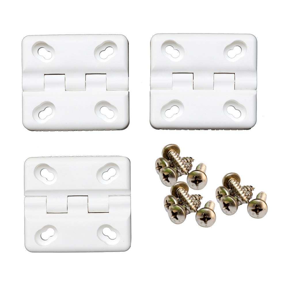 Cooler Shield Replacement Hinge f/Coleman? & Rubbermaid? Coolers - 3-Pack