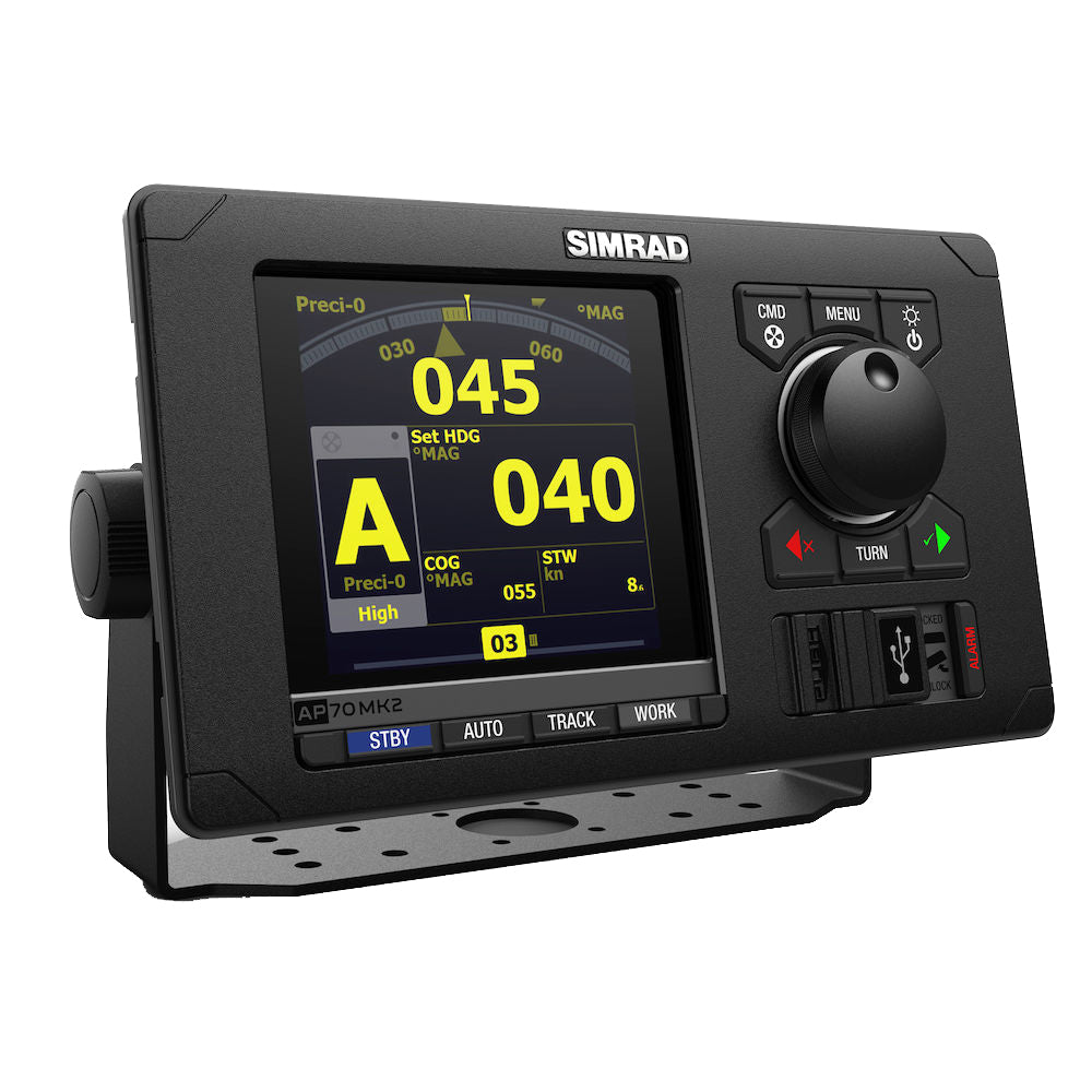 Simrad AP70 MK2 Autopilot IMO Pack f/Solenoid - Includes AP70 MK2 Control Head, AC80S Course Computer & RF45x Feedback
