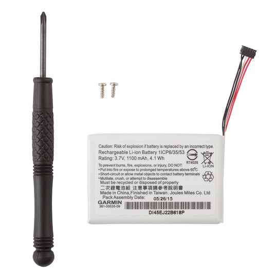 Garmin Lithium-Ion Battery Pack f/TT* 15 mini/T 5 mini