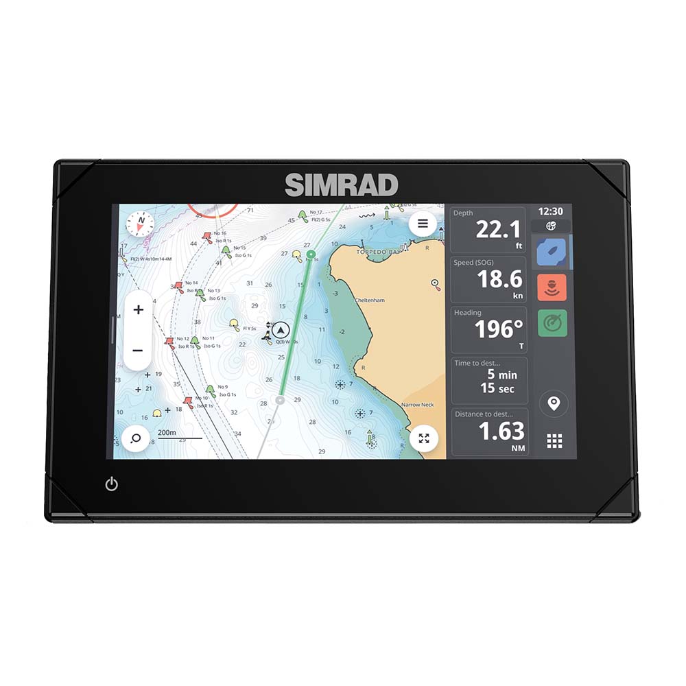 Simrad NSX* 3007 7" Combo Chartplotter & Fishfinder - Display Only - No Transducer