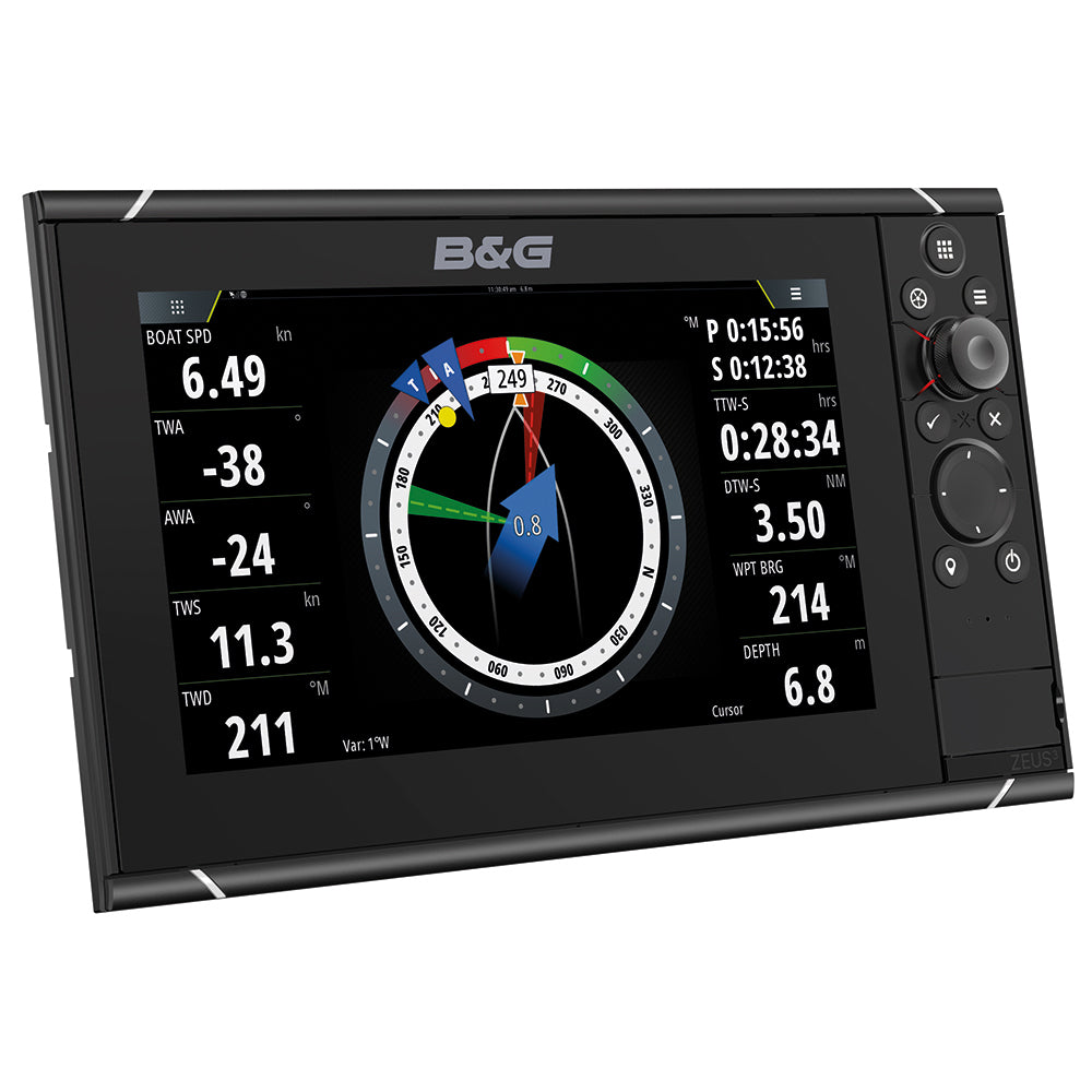B&G Zeus* 3S 12 Combo Multi-Function Sailing Display - No HDMI Video Outport