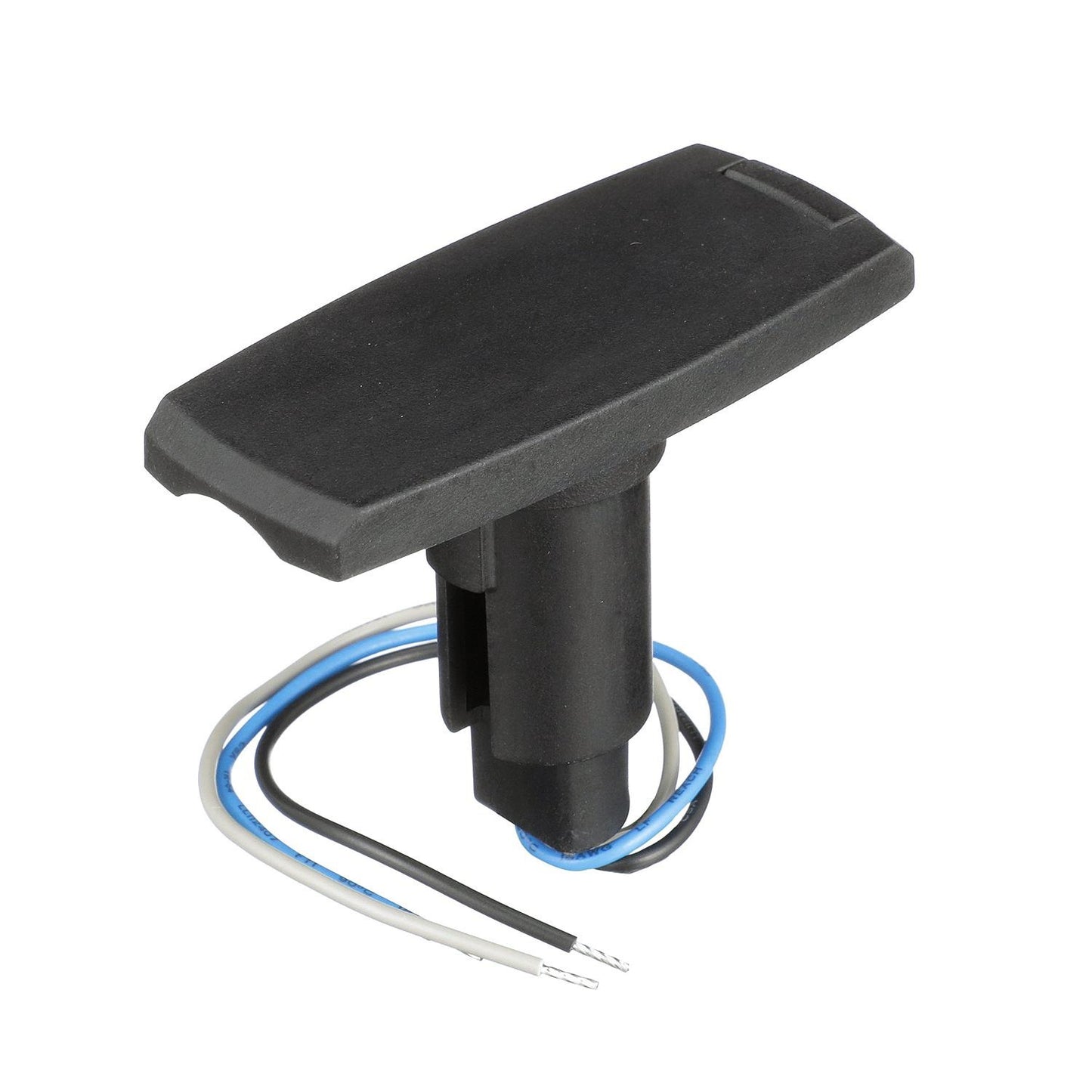 Attwood 910T Series Rectangle Base 3-Pin Black Composite Cover