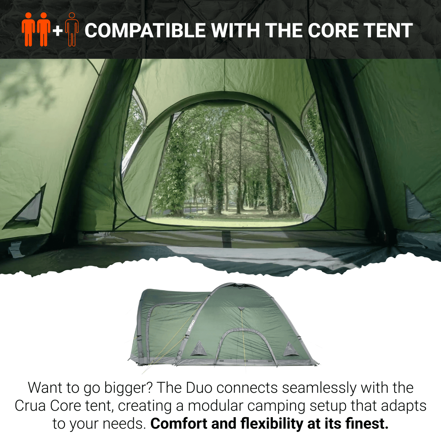 DUO | 2 PERSON CAMPING, DOME TENT