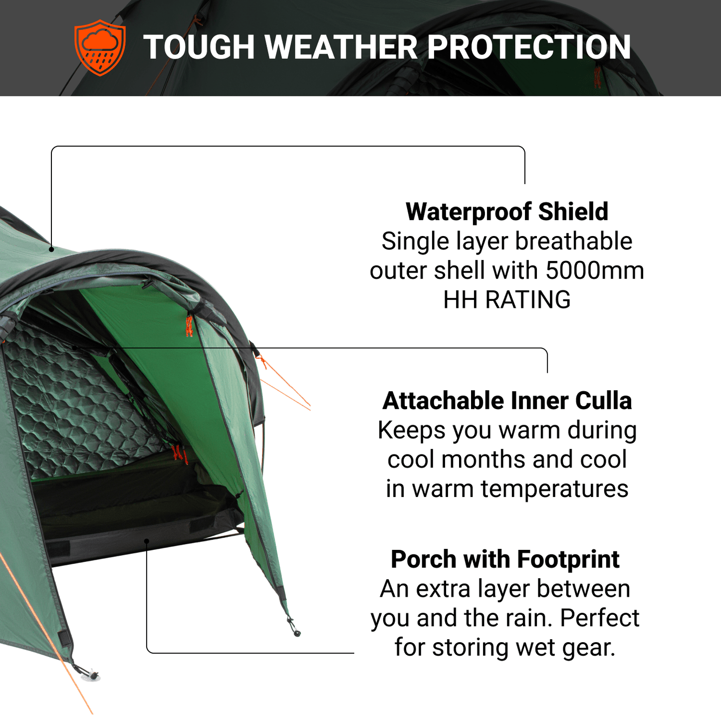 DUO GS MAXX | 3 PERSON INSULATED DOME TENT