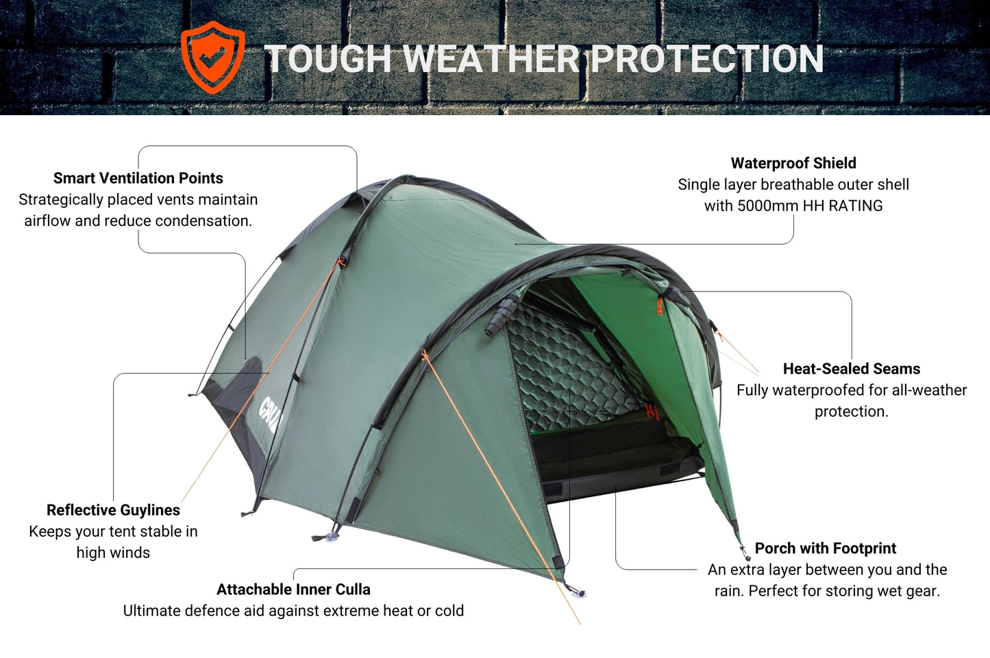 DUO GS MAXX | 3 PERSON INSULATED DOME TENT