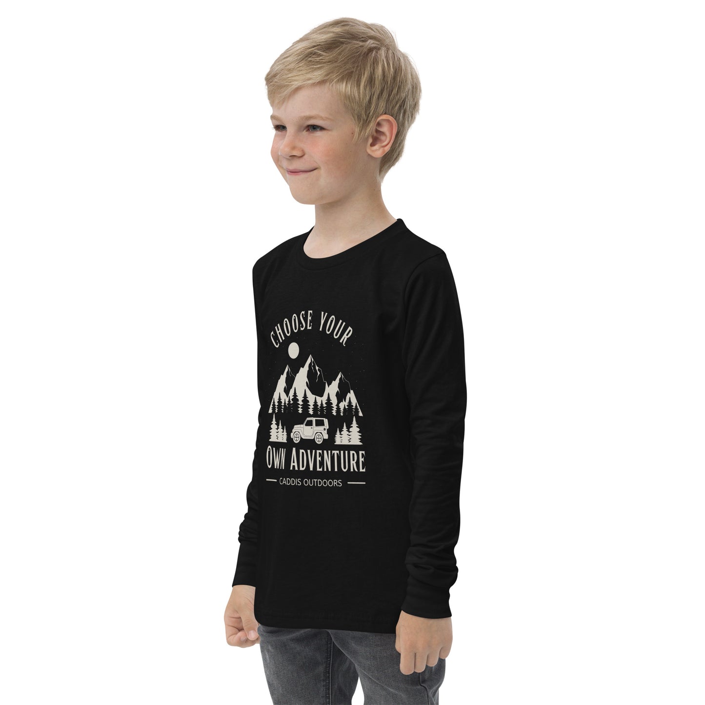 Caddis Youth Long Sleeve - Choose Your Adventure