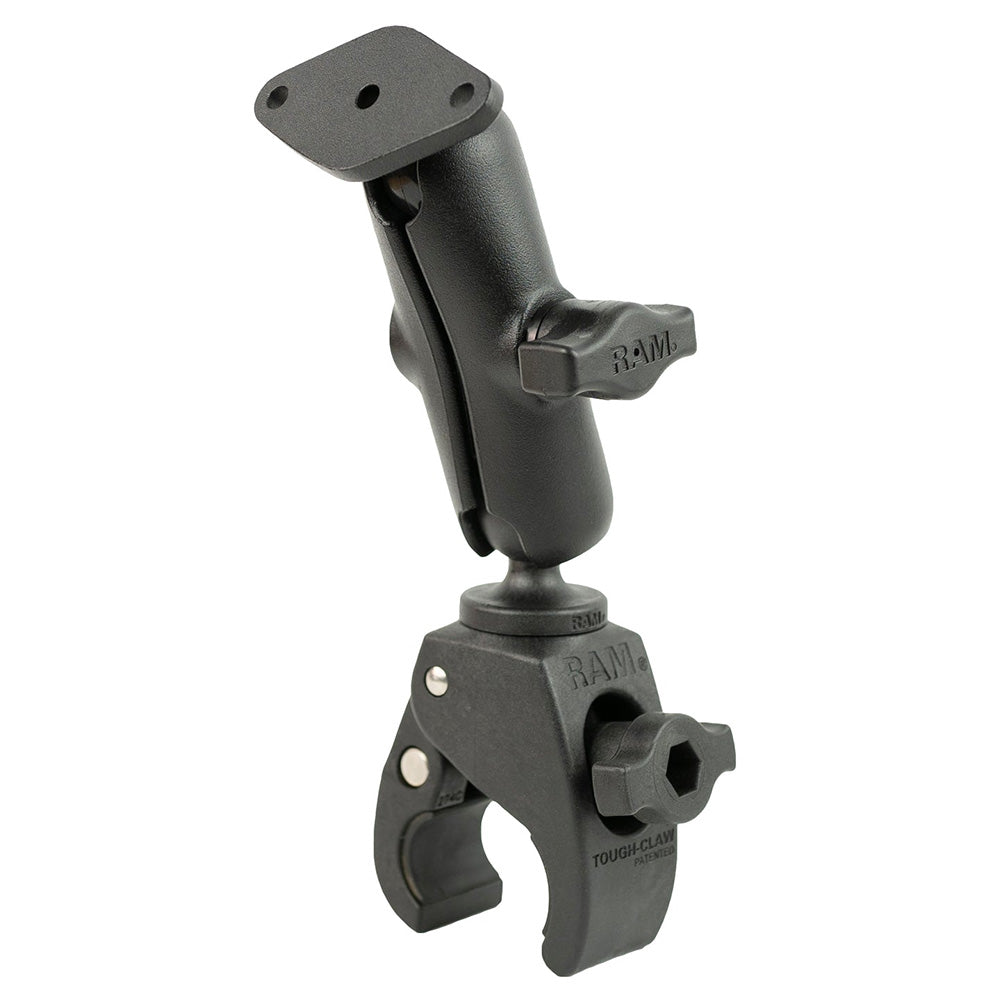 RAM Mount RAM Tough-Claw Small Clamp Mount w/Diamond Plate [RAM-B-400-238U]