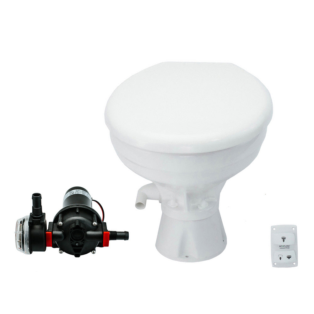 Johnson Pump AquaT Toilet Silent Electric * Comfort - 24V w/Pump