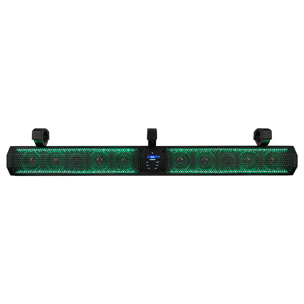 DS18 37" Marine Amplified Sound Bar w/Bluetooth 1200W w/10 Speaker System  RGB LED [SB37BTXRGB]