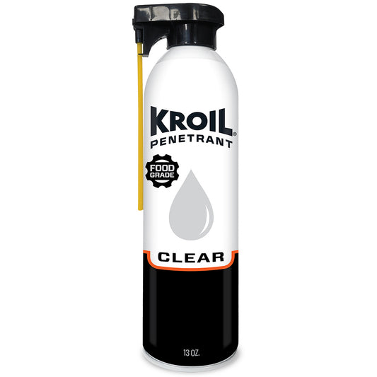 Kroil Clear Food Grade Penetrating Oil - Aerosol - 13oz Can w/SprayTech*