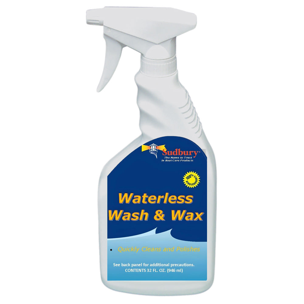 Sudbury Waterless Wash & Wax - 32oz Spray Bottle