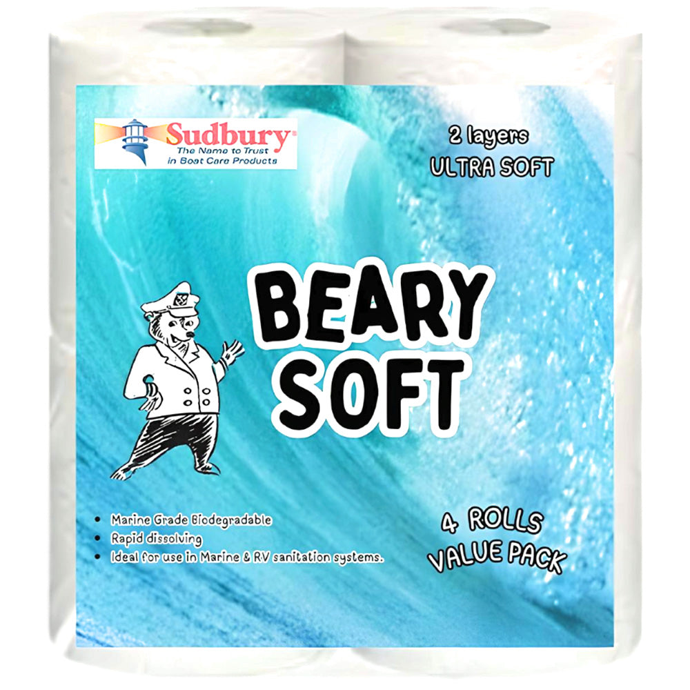 Sudbury Beary Soft Marine & RV Toilet Paper