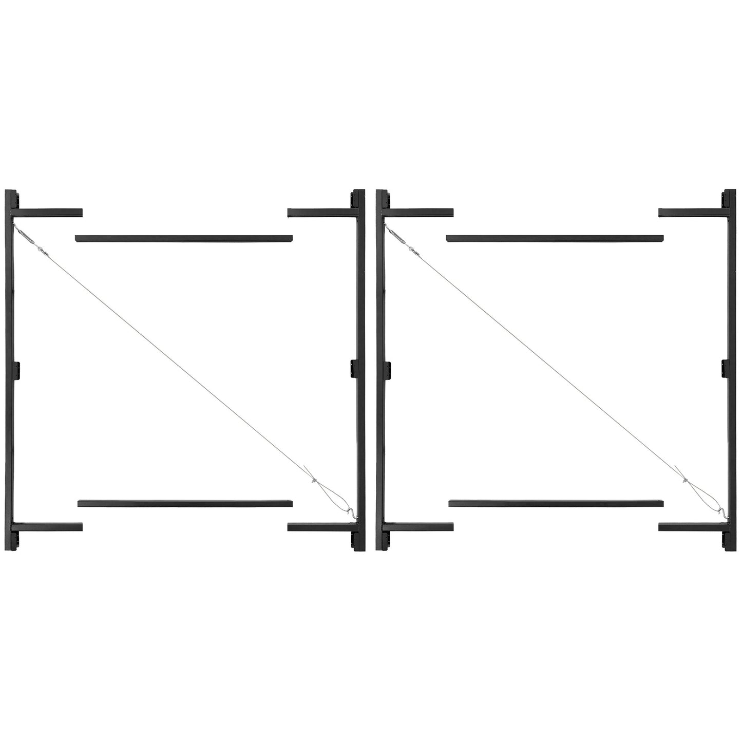 Adjust-A-Gate Steel Frame Gate Building Kit, 36"-60" Wide Opening Up To 7' High