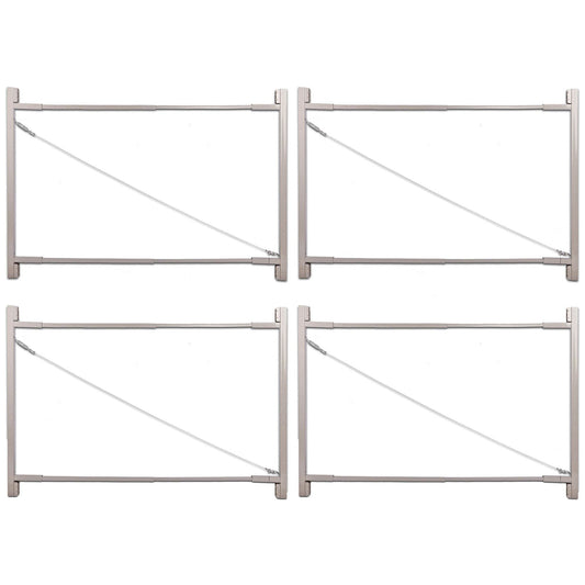 Adjust-A-Gate Steel Frame Gate Kit, 36"-72" Wide Opening To 6' High (4 Pack)