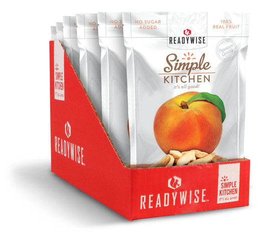 ReadyWise Simple Kitchen Peaches 6Pk