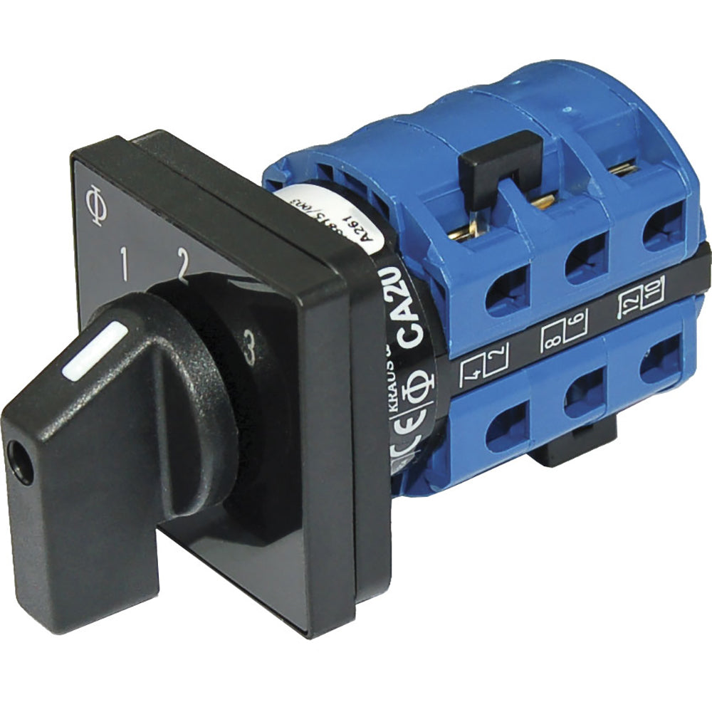 Blue Sea Rotary Switch 120VAC 30 Amp Off + 3 Position
