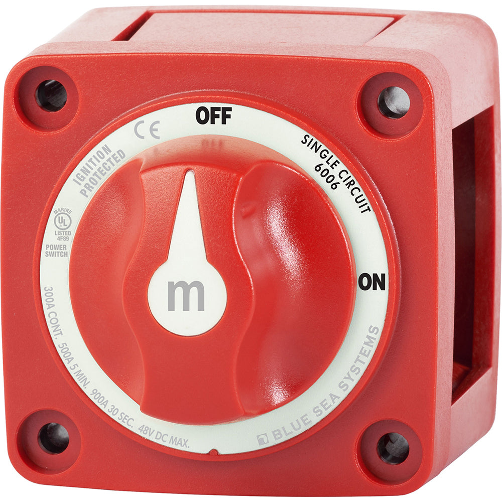 Blue Sea M-Series Battery Switch On/Off with Knob