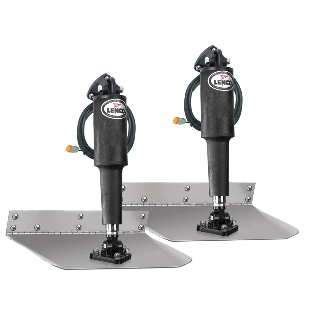 Lenco 9"x36" Standard Mount Trim Tab Kit 12v Requires Switch