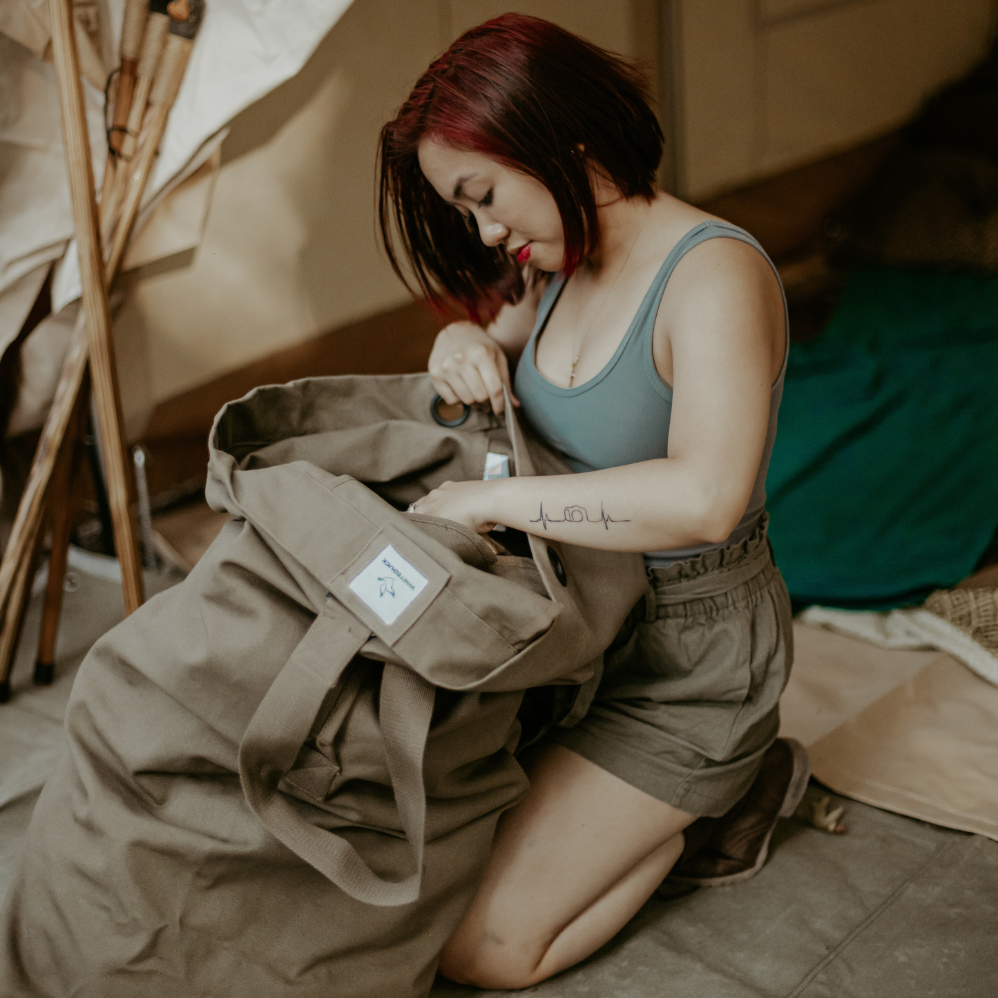 Hoplite Canvas Top Load Bag