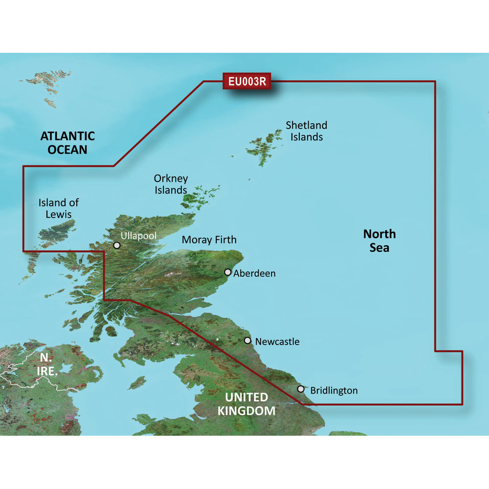 Garmin BlueChart? g3 Vision? HD - VEU003R - Great Britain, Northeast Coast - microSD*/SD*