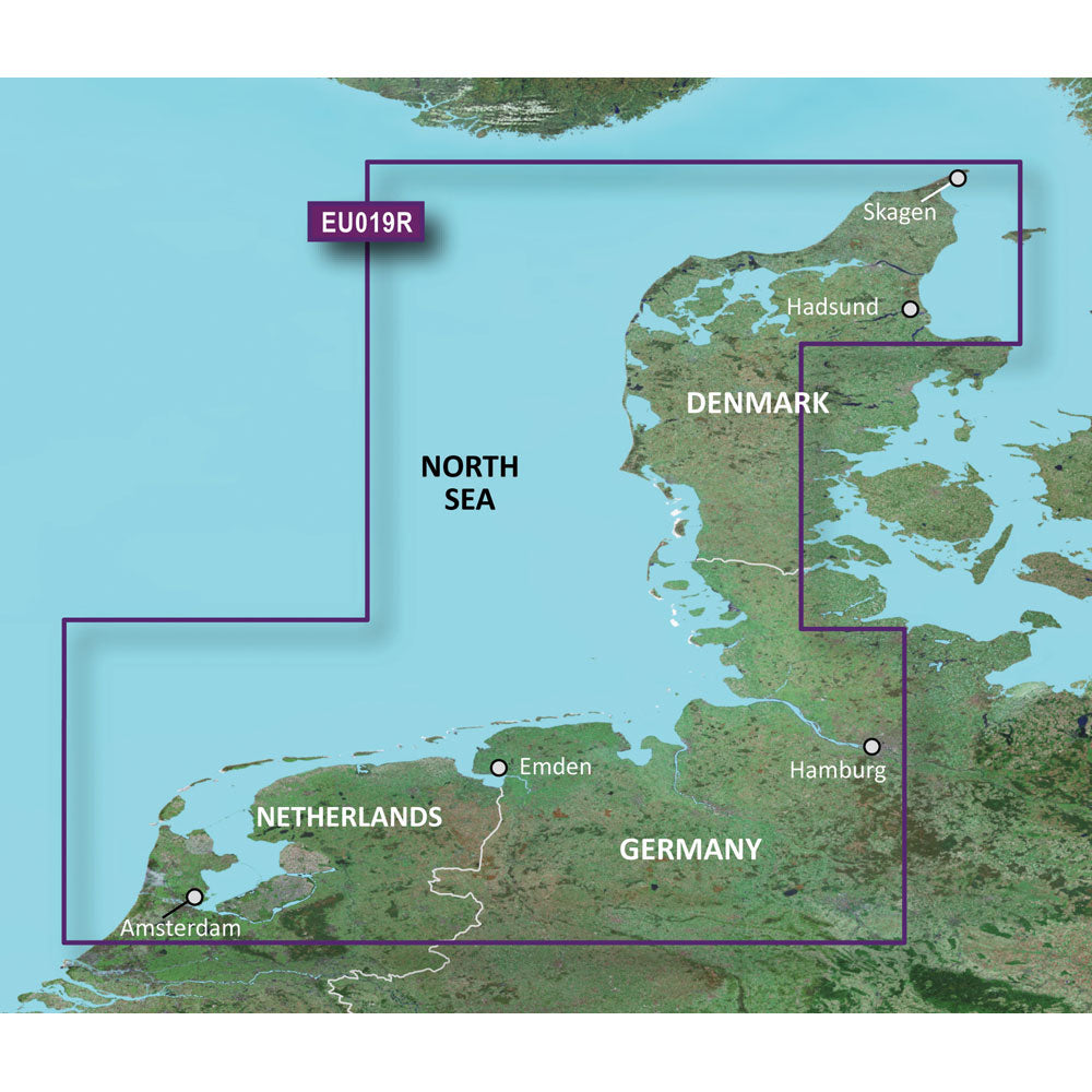 Garmin BlueChart? g3 Vision? HD - VEU019R - Alborg to Amsterdam - microSD*/SD*