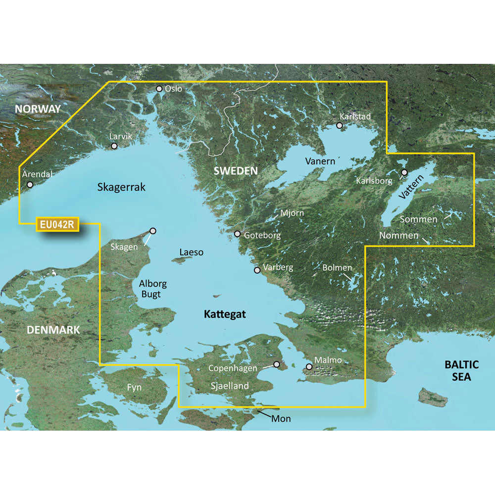 Garmin BlueChart? g3 Vision? HD - VEU042R - Oslo to Trelleborg - microSD*/SD*