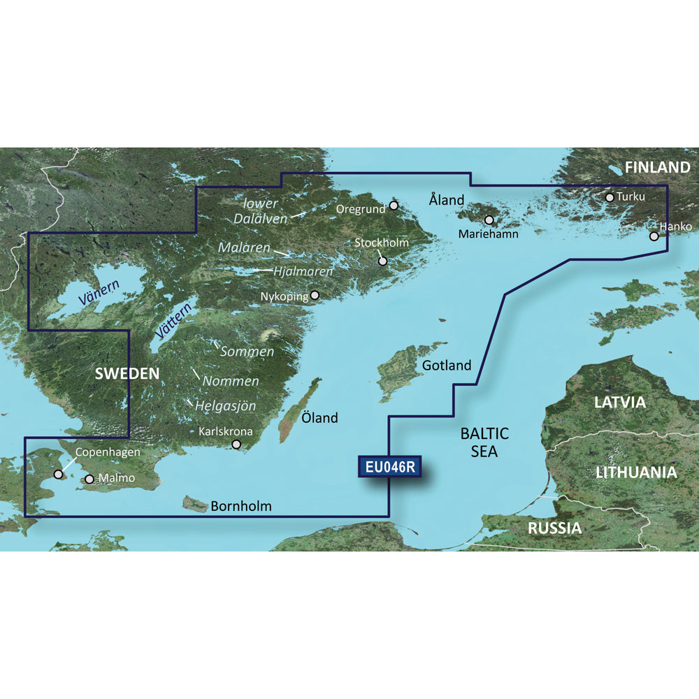 Garmin BlueChart? g3 Vision? HD - VEU046R - Oregrund, Aland to Malmo - microSD*/SD*