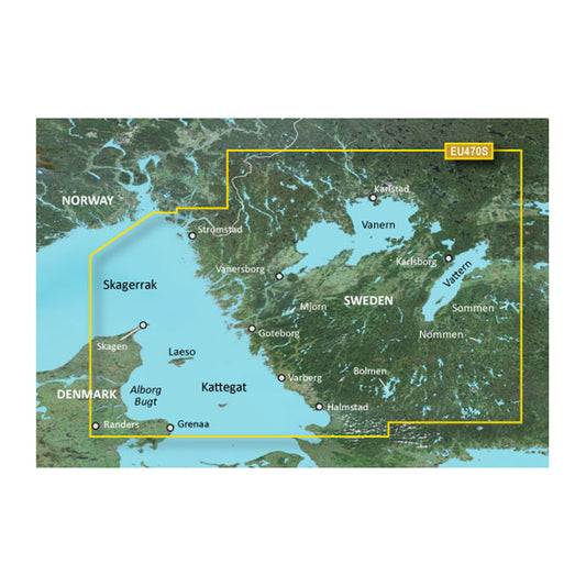 Garmin BlueChart? g3 Vision? HD - VEU470S - Stromstad to Halmstad - microSD*/SD*