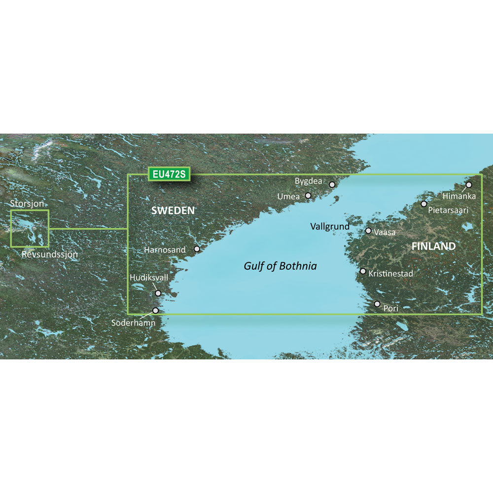 Garmin BlueChart? g3 Vision? HD - VEU472S - Gulf of Bothnia, Center - microSD*/SD*