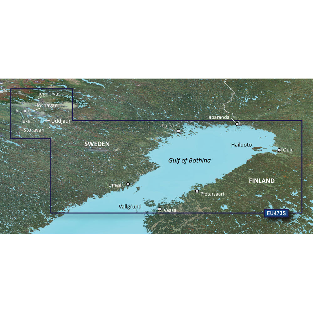 Garmin BlueChart? g3 Vision? HD - VEU473S - Gulf of Bothnia, North - microSD*/SD*