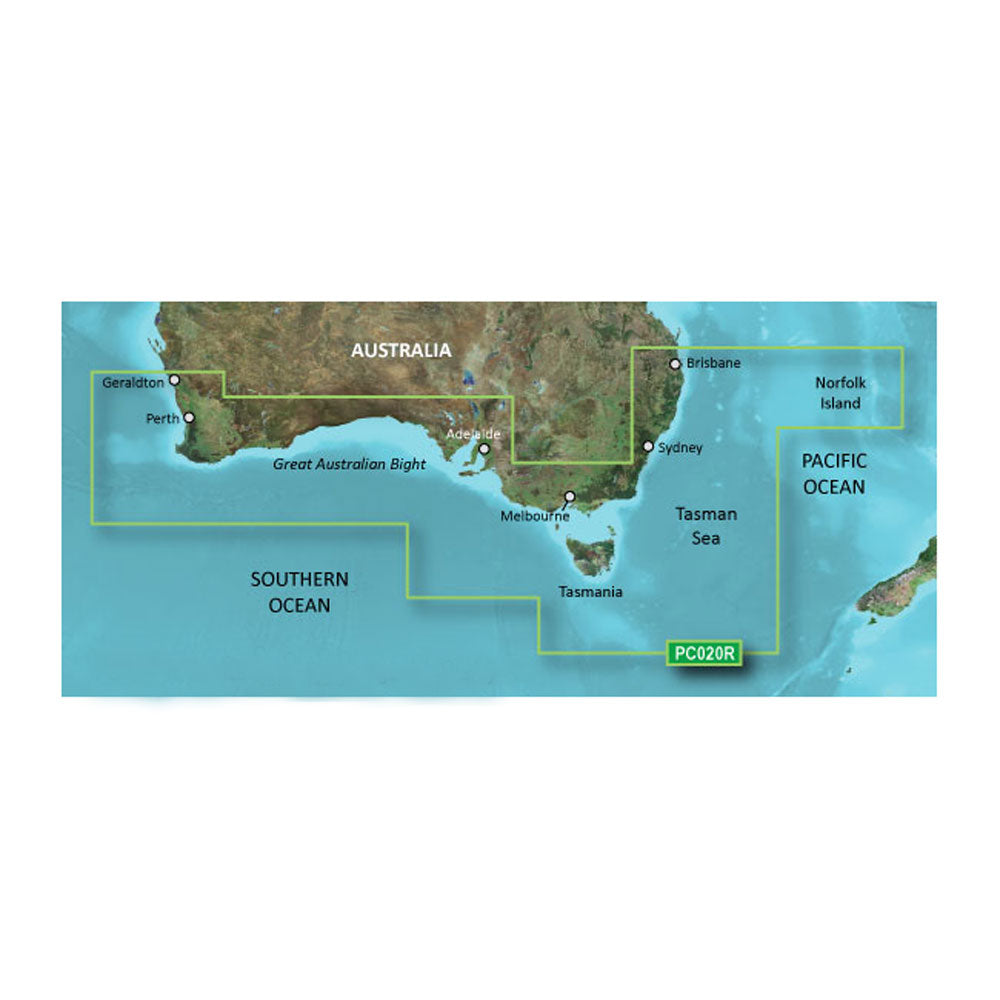 Garmin BlueChart? g3 Vision? HD - VPC020R - Brisbane SW - Geraldton - microSD*/SD*