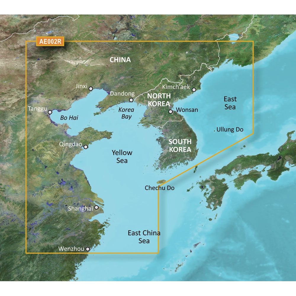 Garmin BlueChart? g3 HD - HXAE002R - Yellow Sea - microSD*/SD*