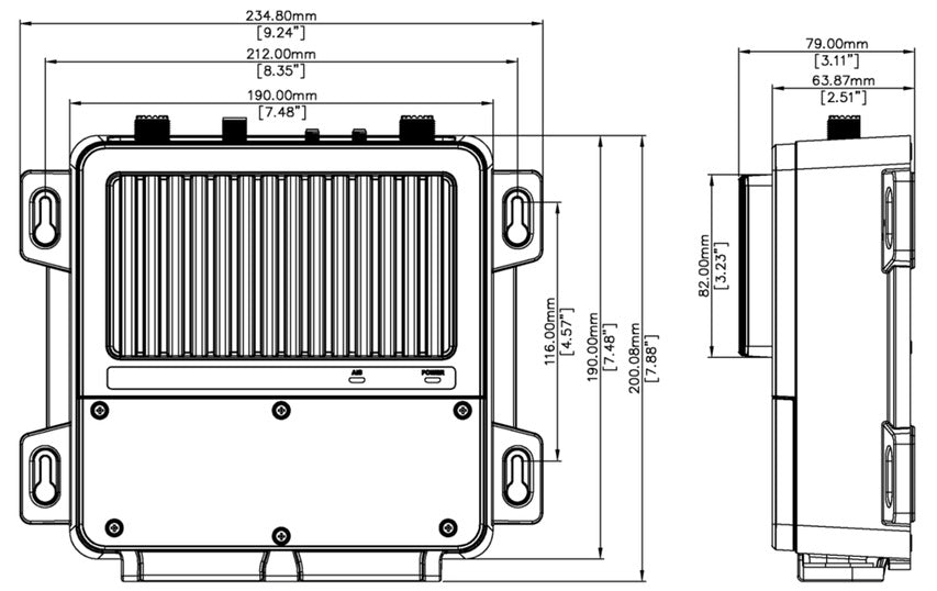 B&G V100-B VHF/AIS System with GPS500