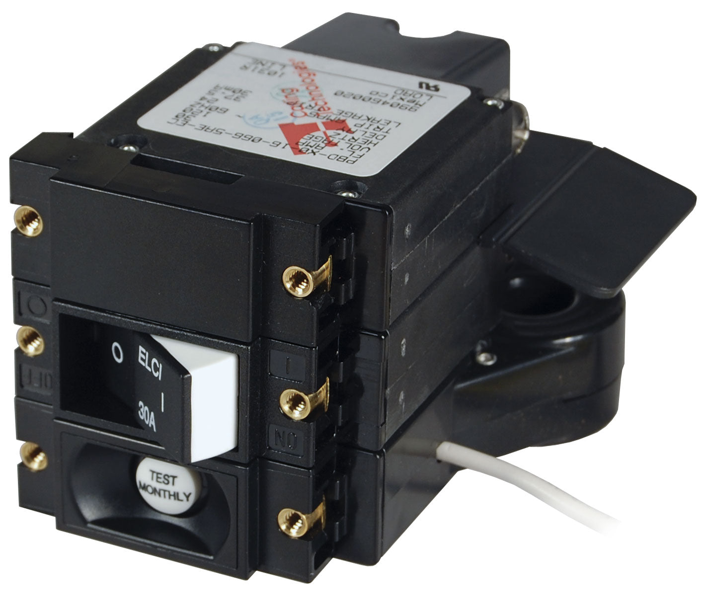 Blue Sea A-Series ELCI 30A 120v AC Double Pole Main Circuit Breaker