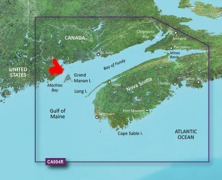 Garmin BlueChart g3 Vision HD - VCA004R - Bay of Fundy - microSD/SD [010-C0690-00]