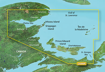 Garmin BlueChart g3 Vision HD - VCA006R - P.E.I. to Chaleur Bay - SD Card [010-C0692-00]