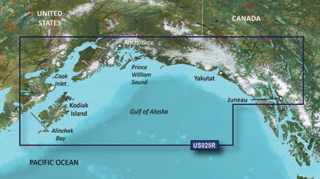 Garmin BlueChart g3 Vision HD - VUS025R - Anchorage - Juneau - microSD/SD [010-C0726-00]