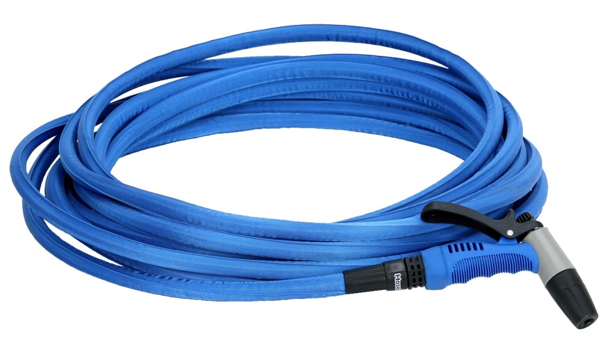 HoseCoil 25 Blue Flexible Hose Kit w/Rubber Tip Nozzle [HF25K]